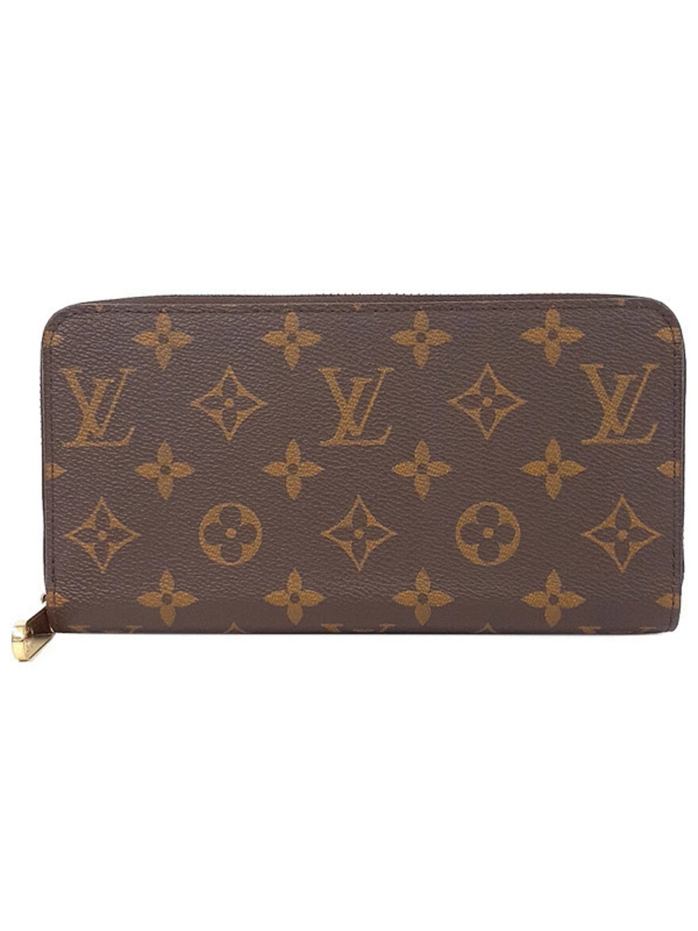 Louis Vuitton Monogram Zippy Wallet Round Zipper Long